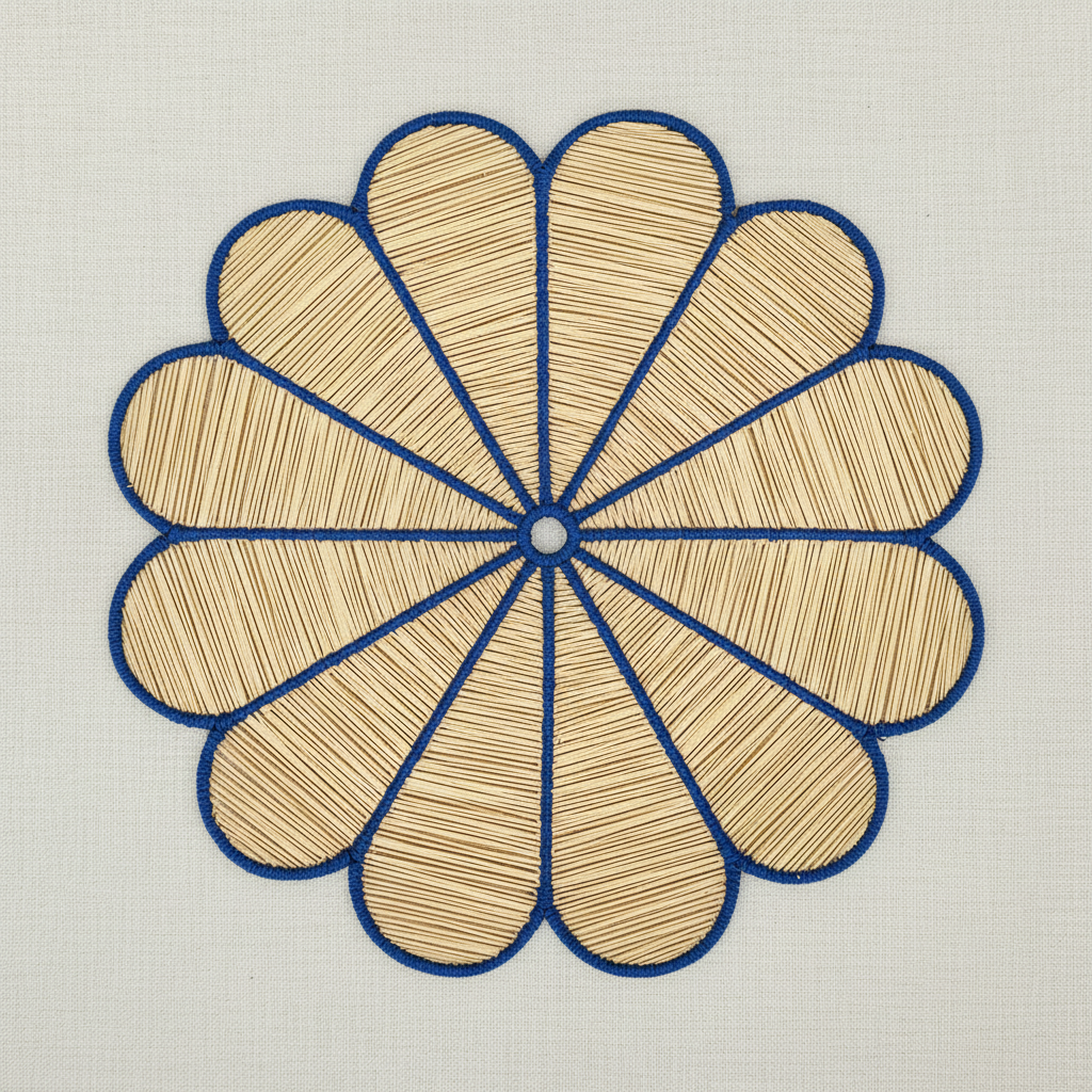 Clover Handwoven Iraca Placemat