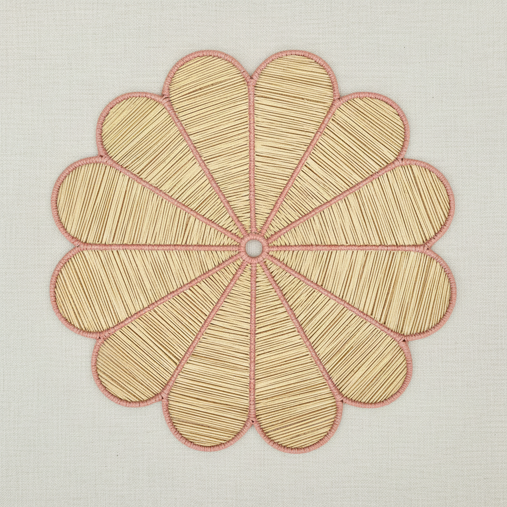 Clover Handwoven Iraca Placemat