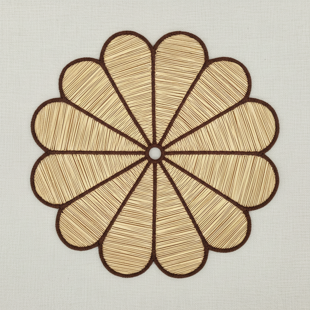 Clover Handwoven Iraca Placemat