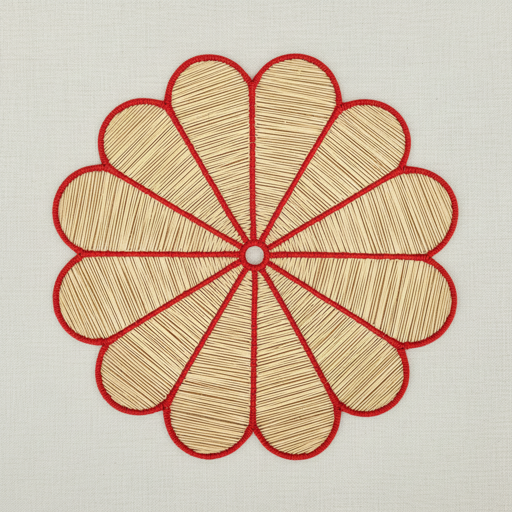 Clover Handwoven Iraca Placemat