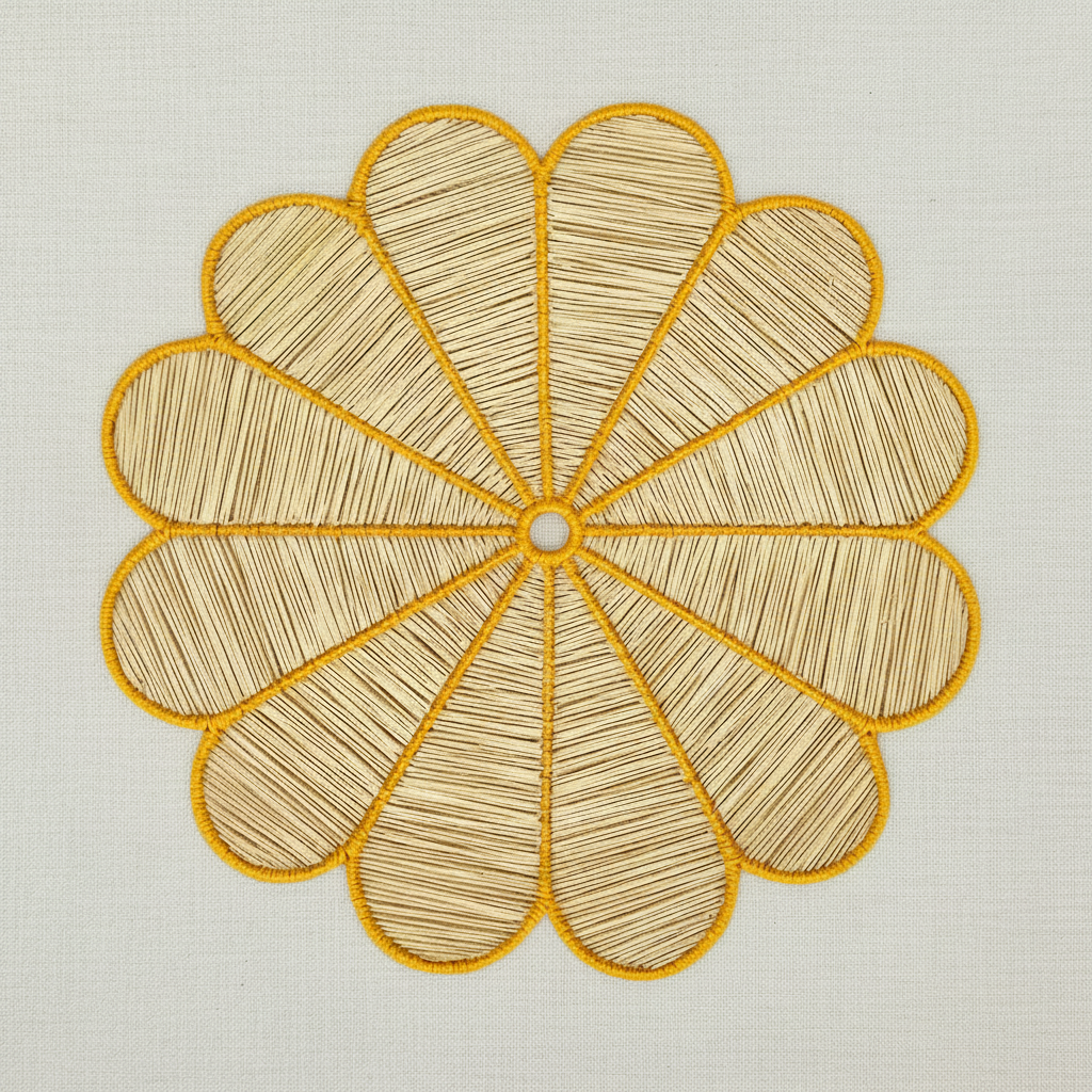Clover Handwoven Iraca Placemat