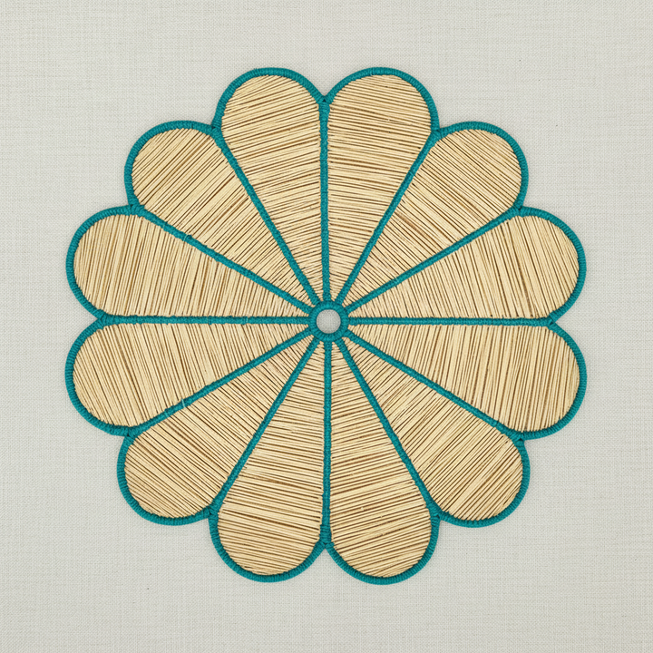Clover Handwoven Iraca Placemat