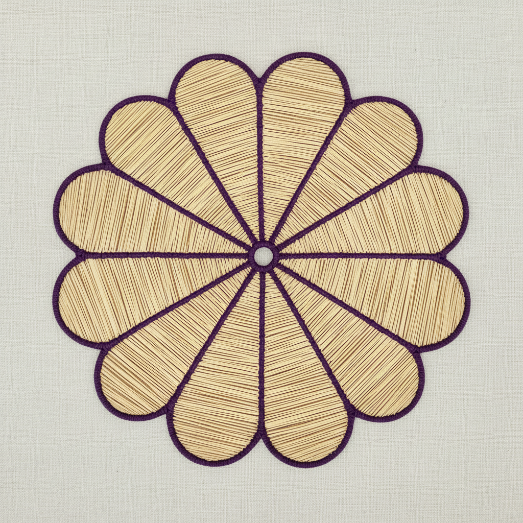Clover Handwoven Iraca Placemat