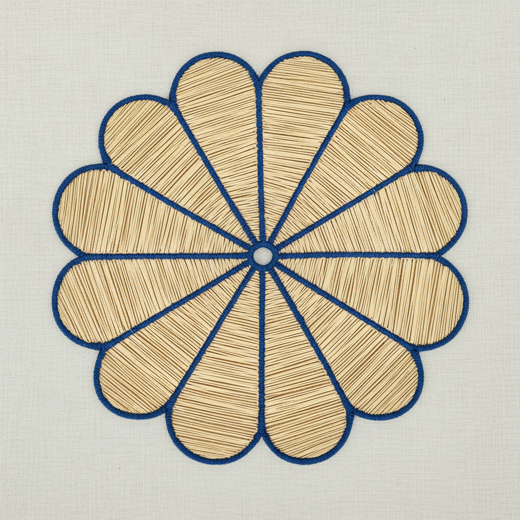 Clover Handwoven Iraca Placemat