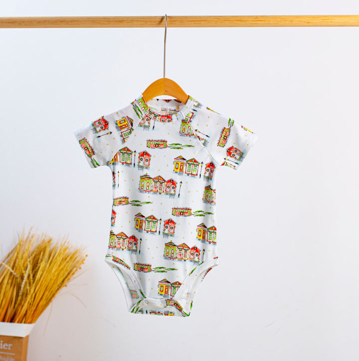 Bayou Wonderland Organic Cotton Christmas Onesie