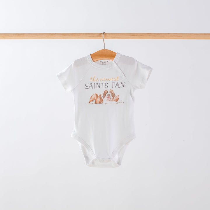 The Newest Saints Fan Organic Cotton Baby Onesie