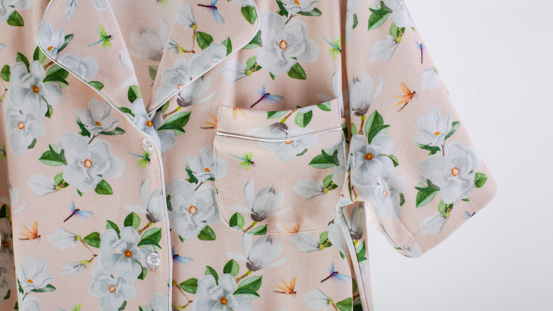 Pink Magnolia Women's Organic Cotton Pajama