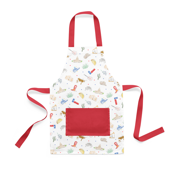 Texas Kids Organic Cotton Kid's Apron