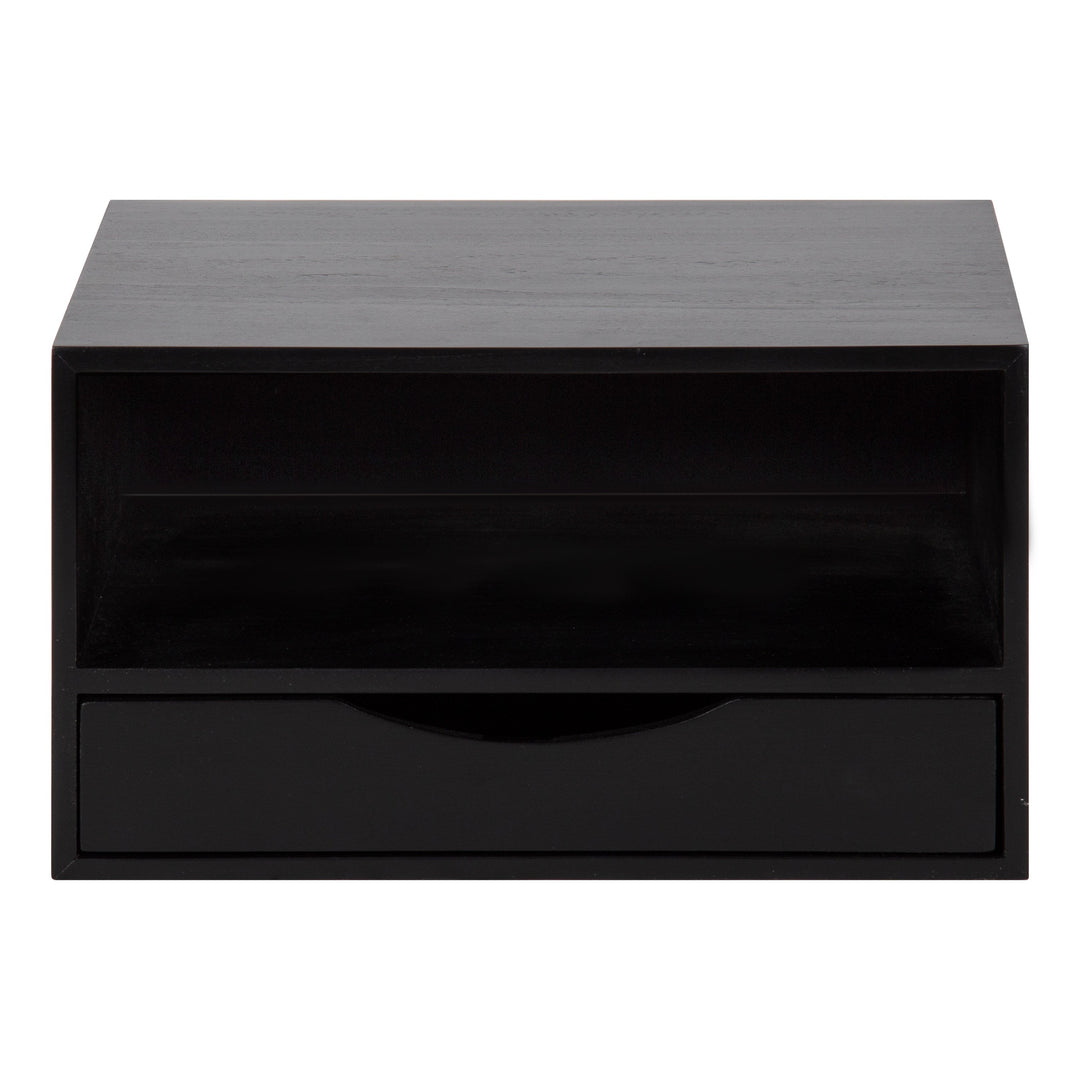 Hutton Floating Wall Shelf with Drawer