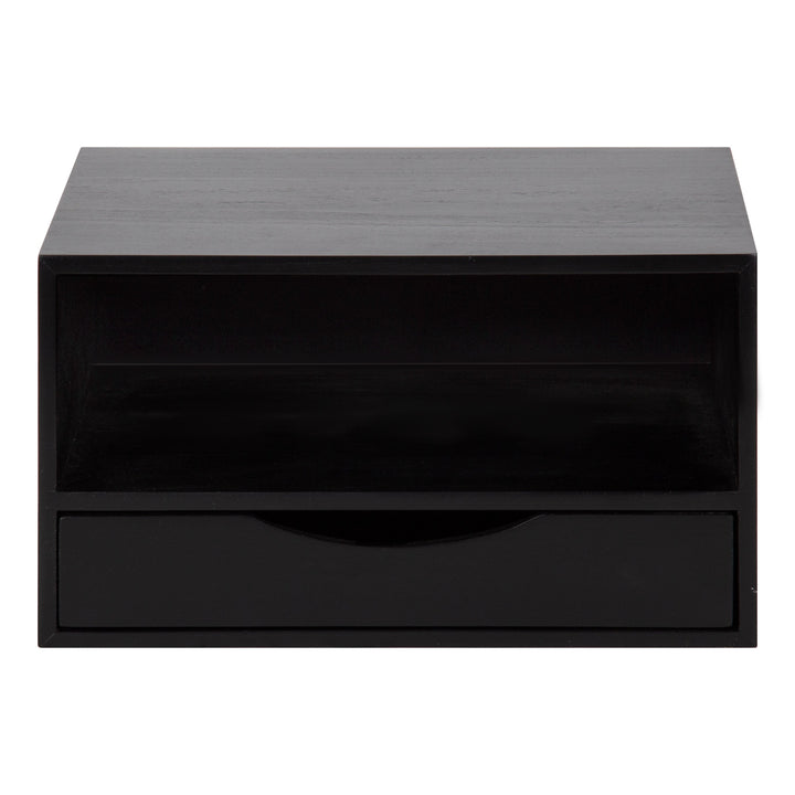 Hutton Floating Wall Shelf with Drawer