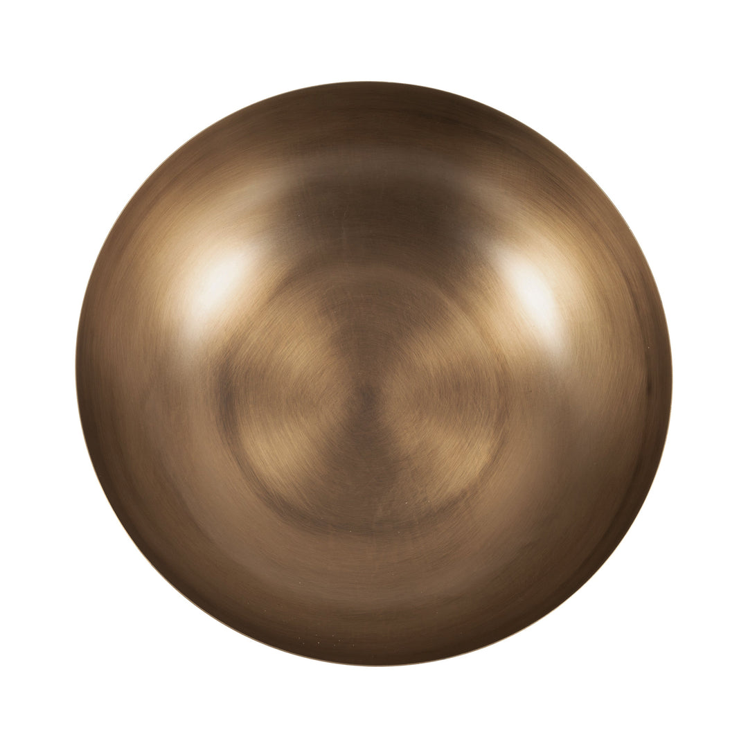 Rooks Ribbed Metal Bowl
