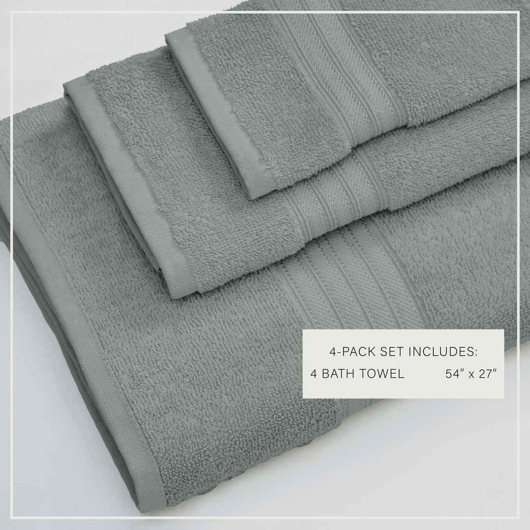 Cotton Terry Bath Towel Set - Cooper Collection
