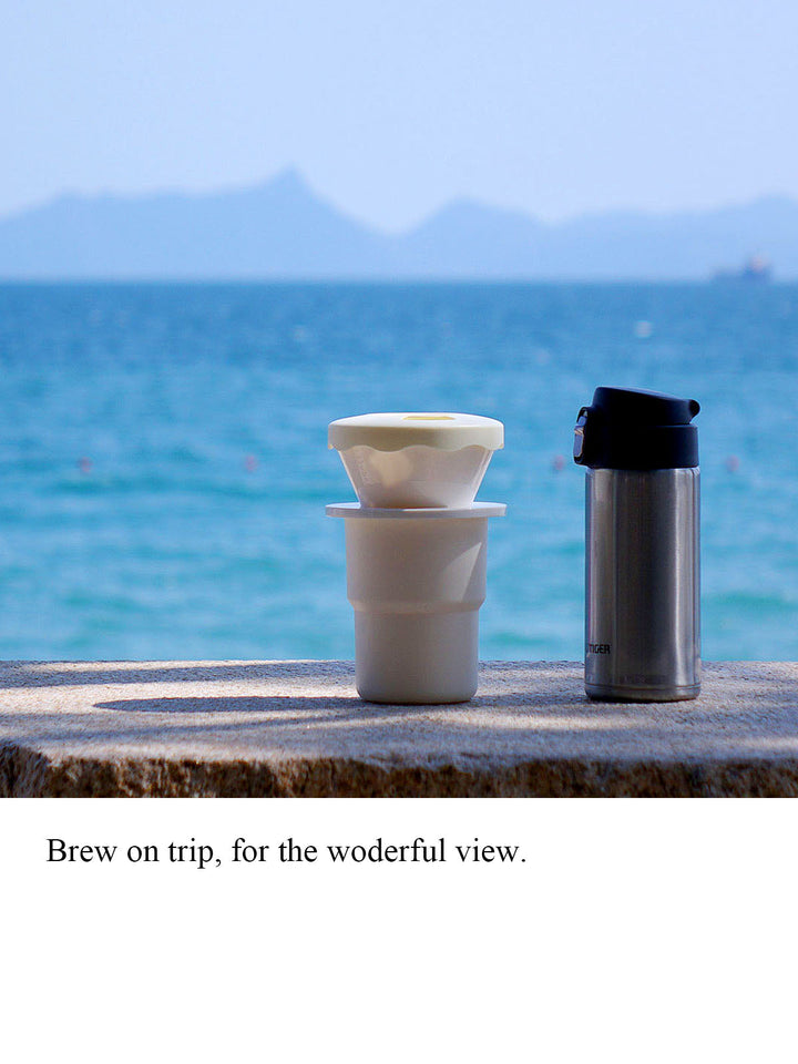 Lily Dripper – Flat‑Bottom Tritan Brewer