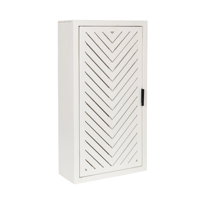 Mezzeta Tall Wood Bath Cabinet