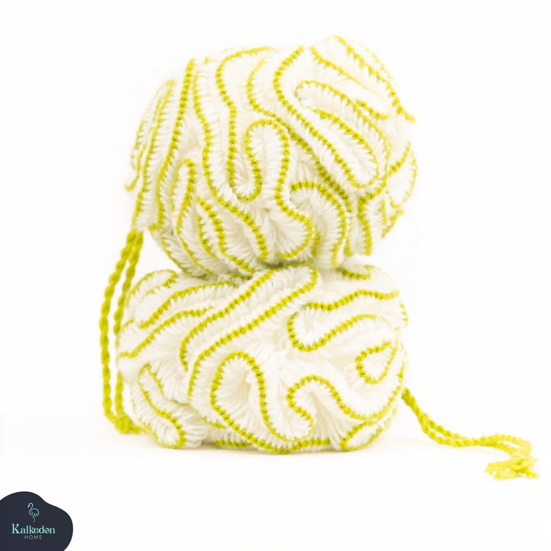 Organic Cotton Shower Pouf