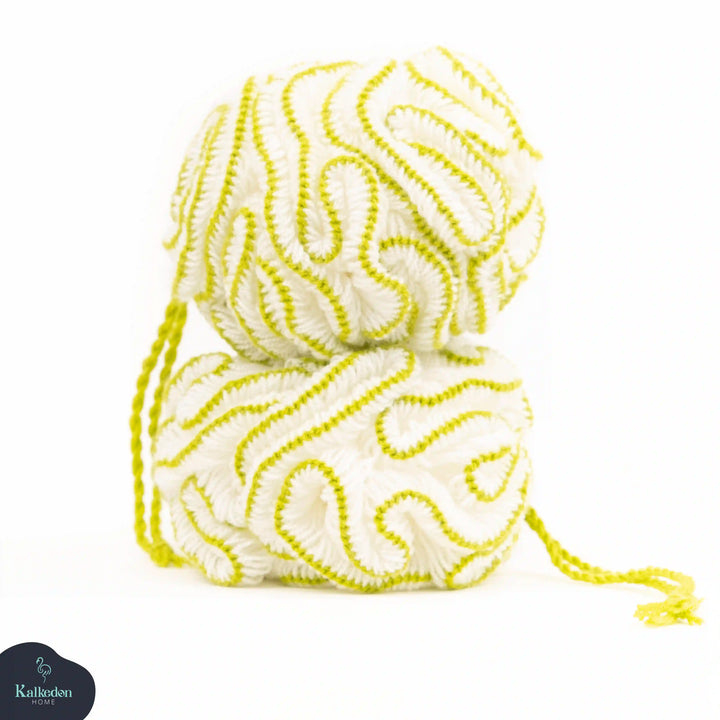 Organic Cotton Shower Pouf