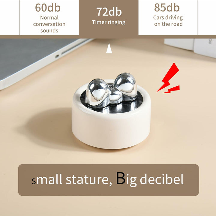 HOHOLEU 60-Minute Visual Mechanical Timer for Cooking Classroom Baking 1 pcs