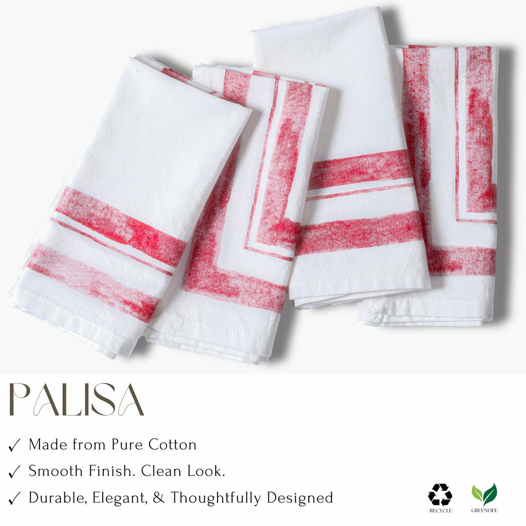 Palisa Cotton Dinner Napkins (Set of 4)