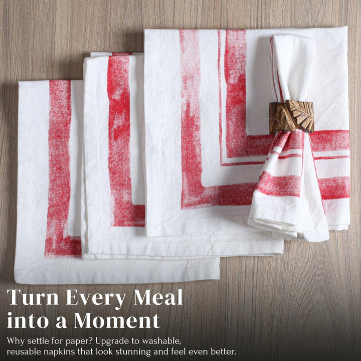 Palisa Cotton Dinner Napkins (Set of 4)