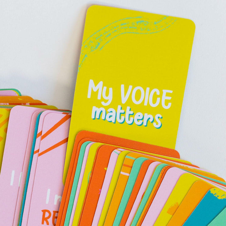 Positive Affirmation Cards for Kids 52 Pcs Mindfulness Growth Mindset