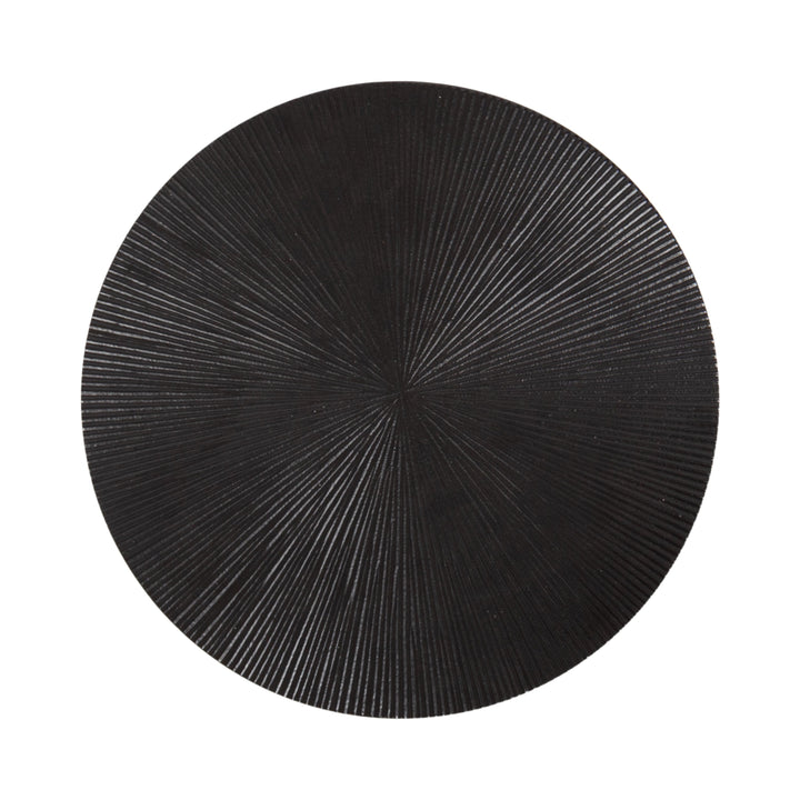 Engles Adjustable Embossed Metal Table and Plant Stand