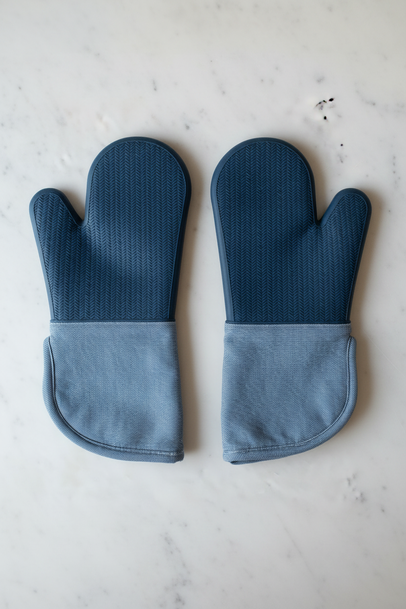 KAF Home Silicone & Terry Oven Mitt