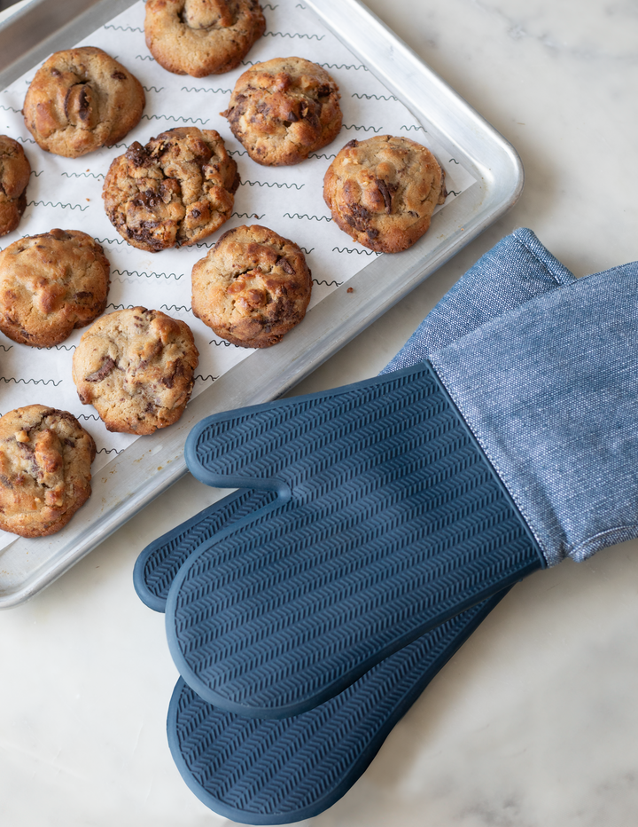 KAF Home Silicone & Terry Oven Mitt