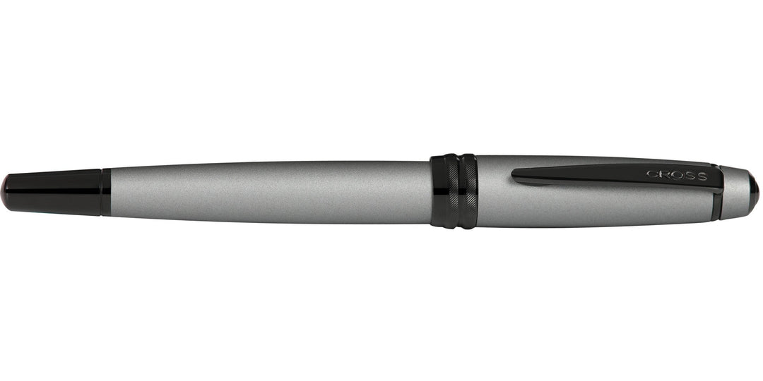 Bailey™ Matte Gray Lacquer Stainless Steel Medium Nib Fountain Pen