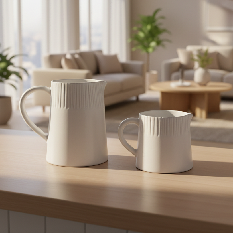 Cloud Lines Pitcher