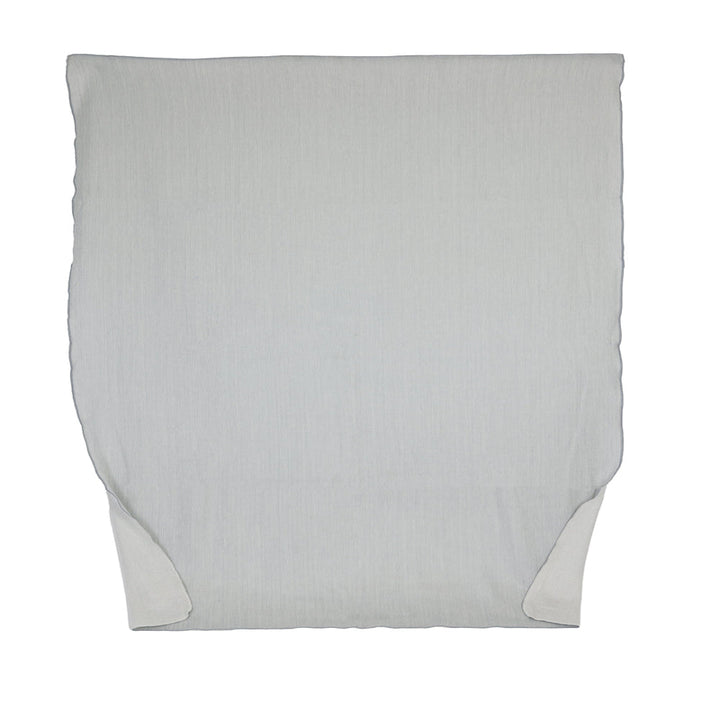 Reversible Alpaca Throw Blanket Handwoven From Ecuador - Gray & White - Kani Collection