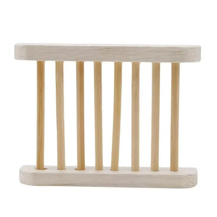 Portable Soap Dishes Natural Wood Soap Tray Holder Dish Storage Bath Shower Plate Home Bathroom Wash Soap Holder Home Bamboo Wood Soap Holder Bathroom Wooden Soap Case Hand Craft Bathtub Shower Dish Accessories