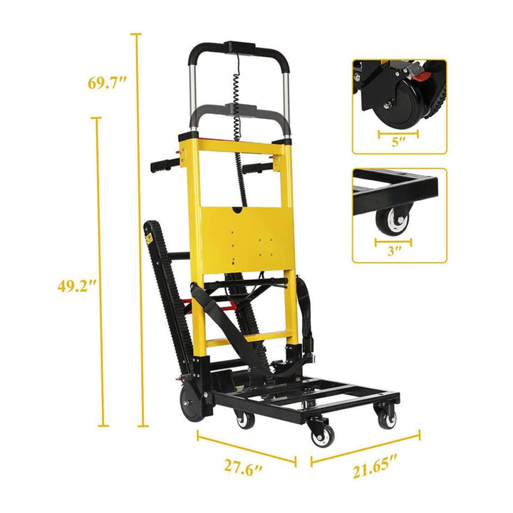 Premium Electric Stair-Climbing Dolly–440 lb Hand Truck