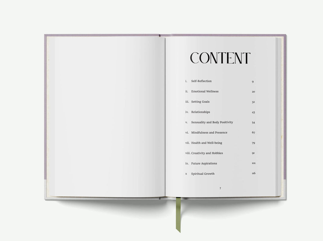 Be Present 100 Guided Prompt Journal - Lavender Edition