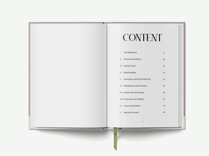 Be Present 100 Guided Prompt Journal - Lavender Edition