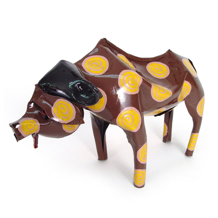 Large Tin Buffalo