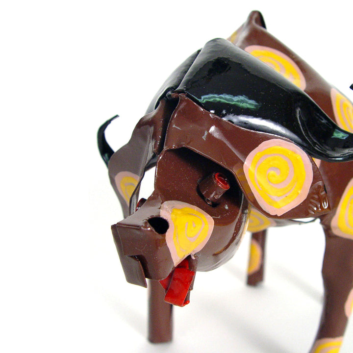 Large Tin Buffalo