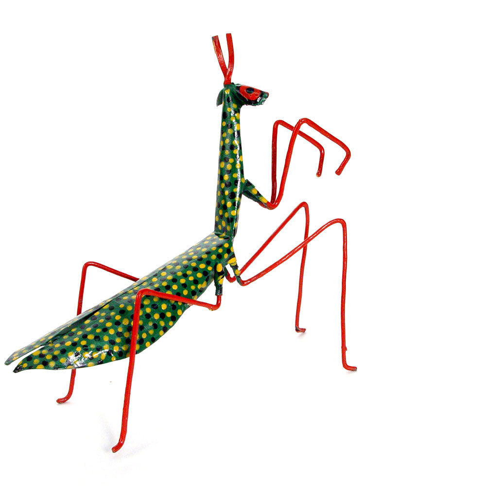 Large Tin Praying Mantis