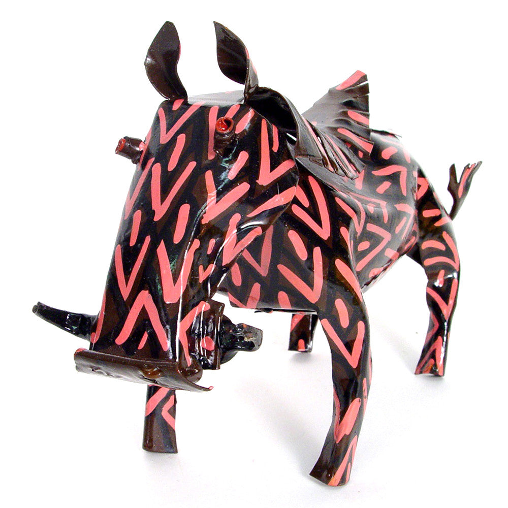Painted Tin Warthog