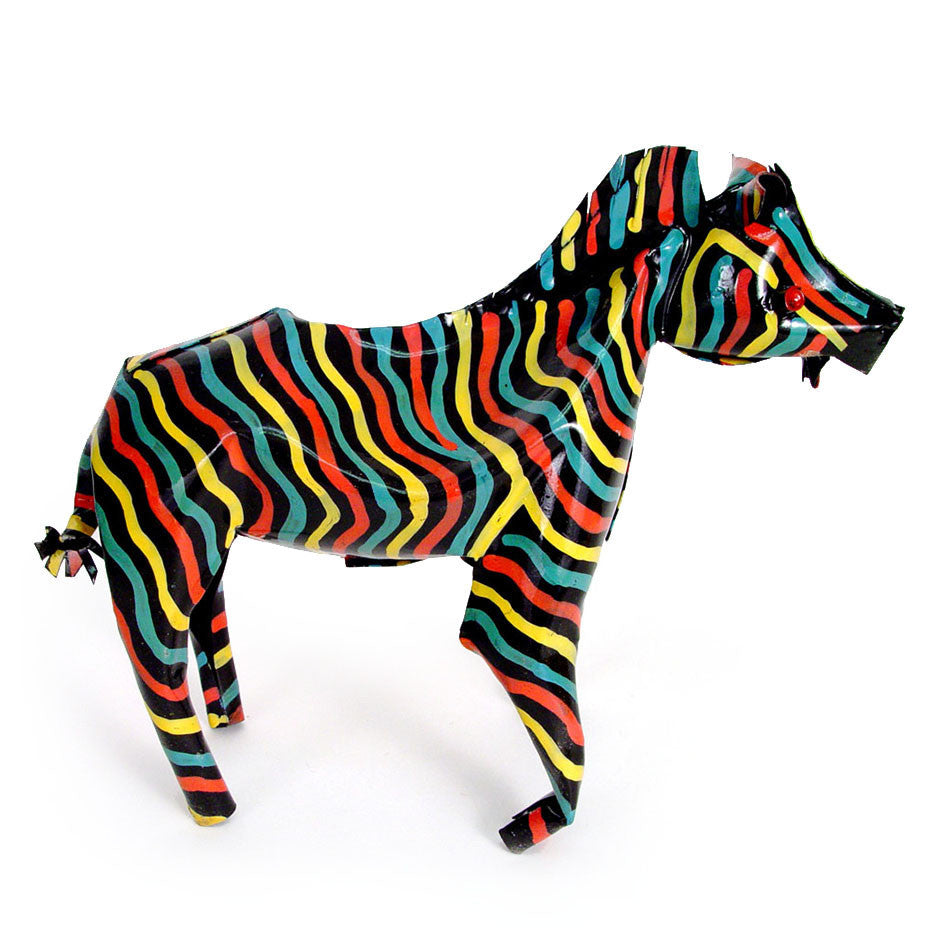 Large Tin Zebra