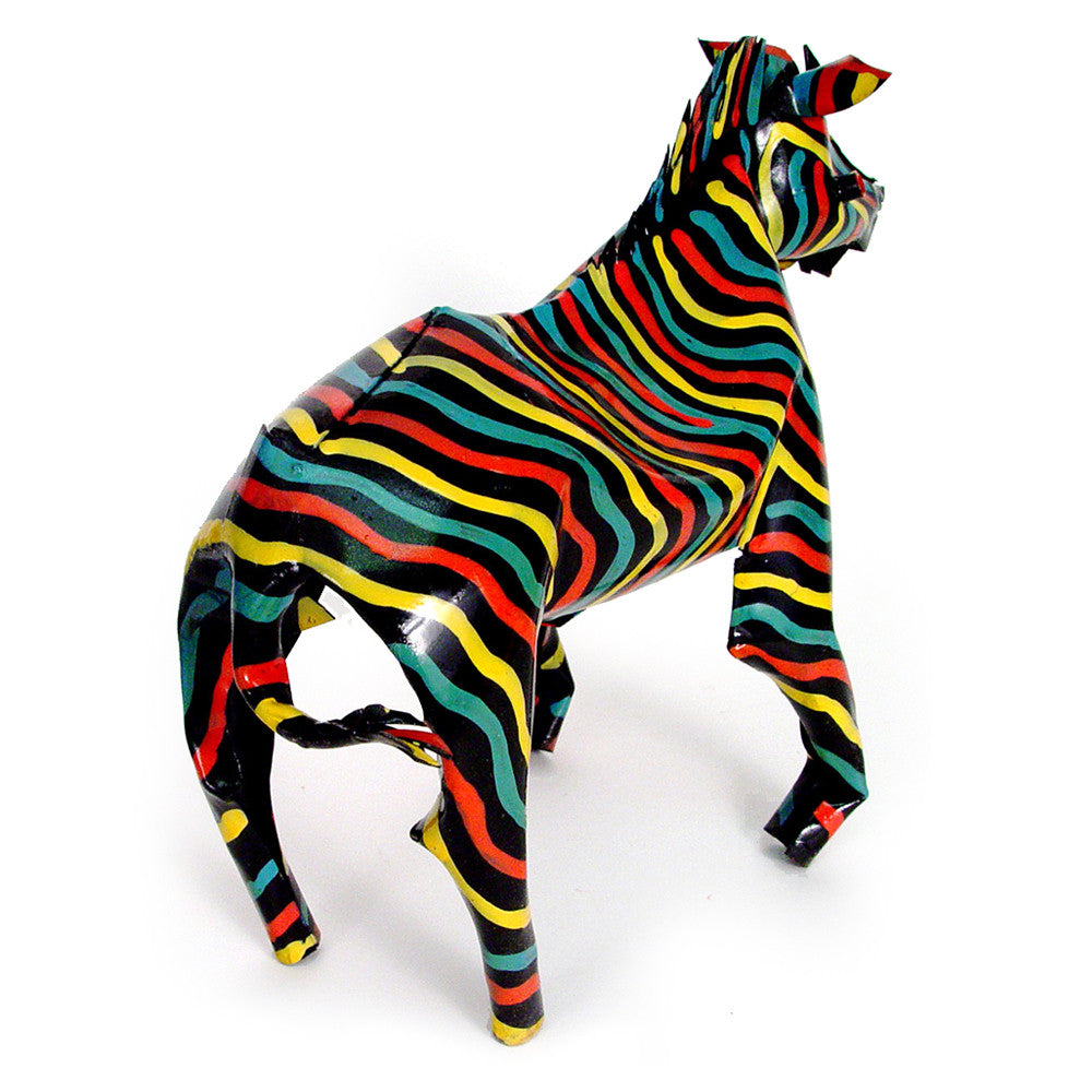 Large Tin Zebra