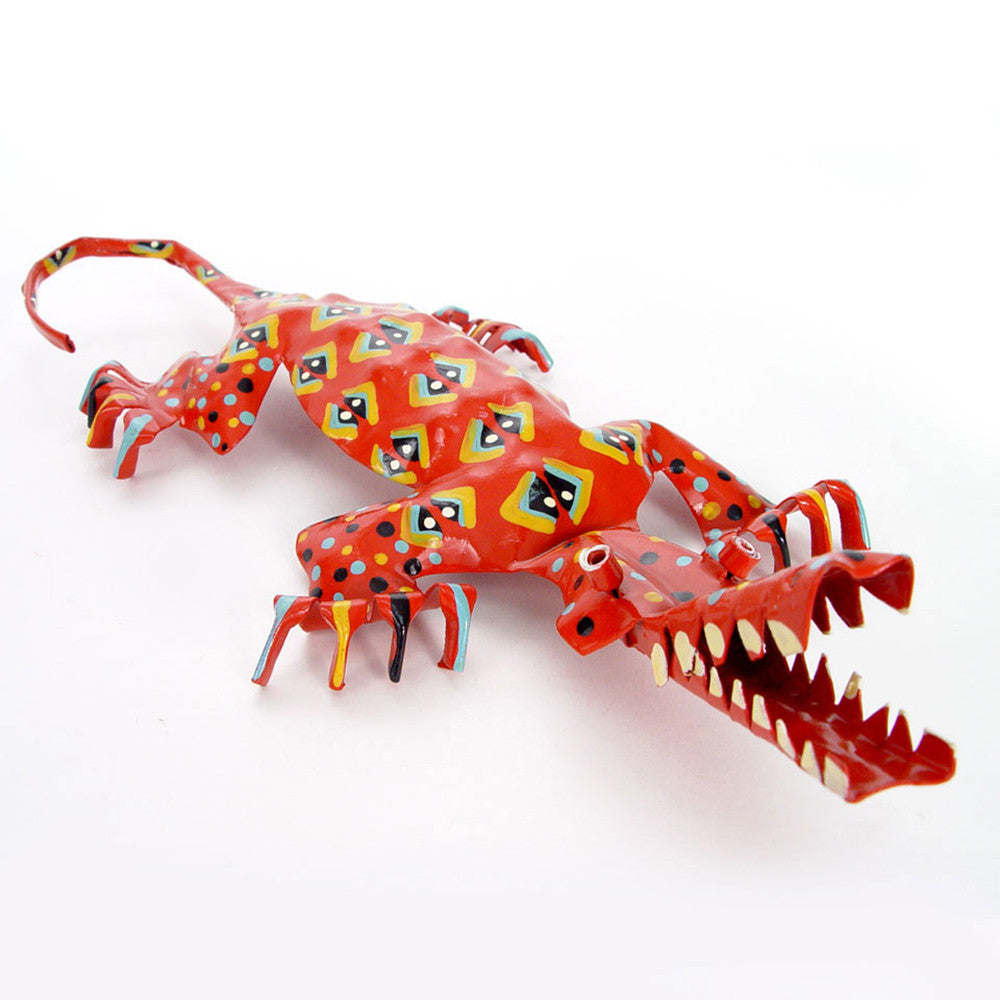 Small Tin Crocodile