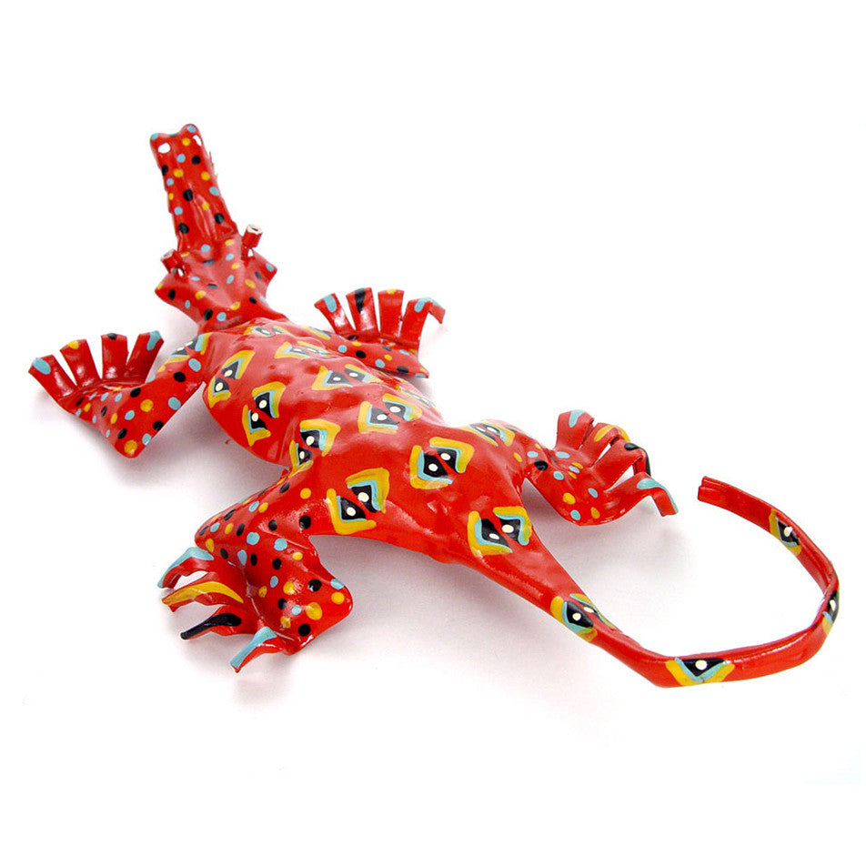 Small Tin Crocodile