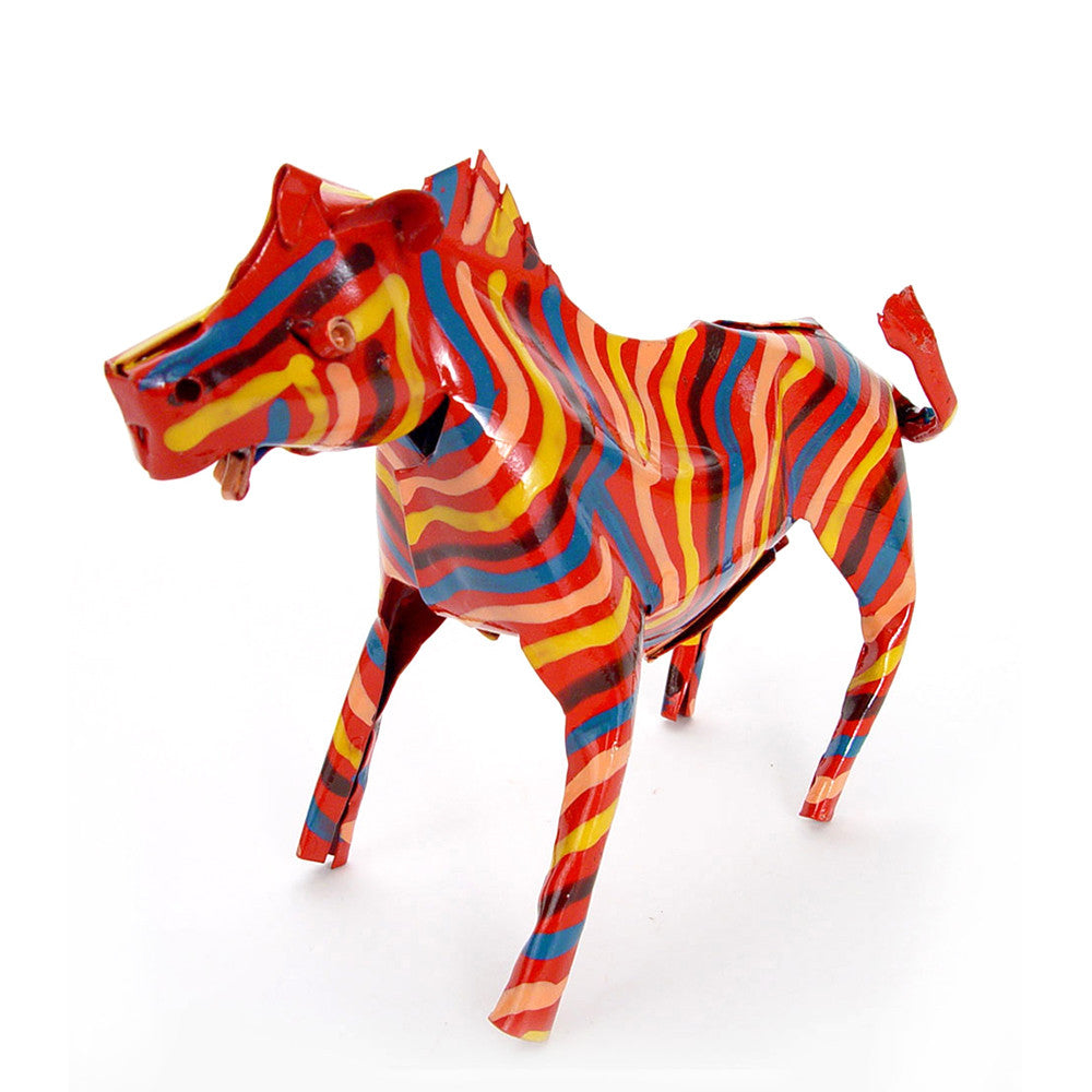 Small Tin Zebra