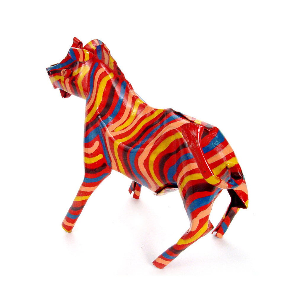 Small Tin Zebra