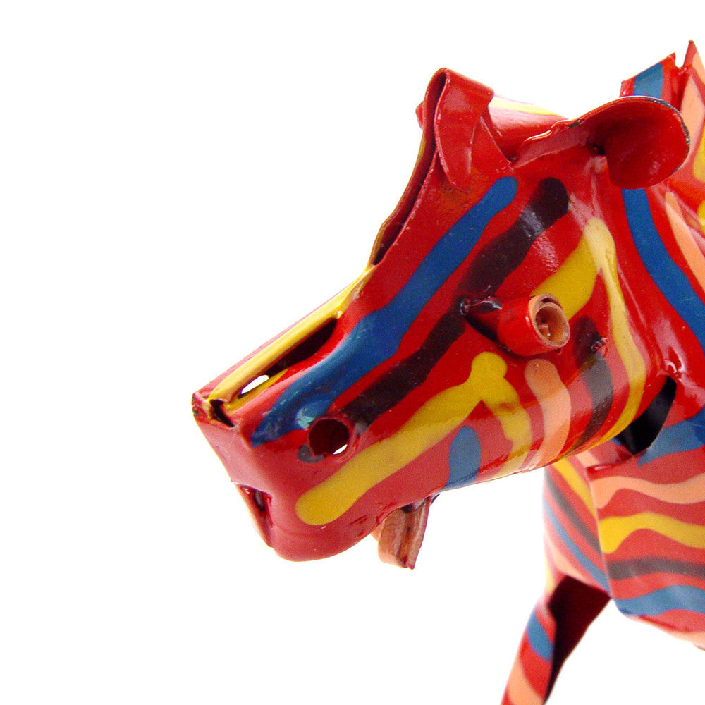 Small Tin Zebra