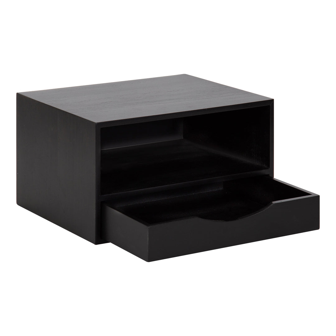 Hutton Floating Wall Shelf with Drawer
