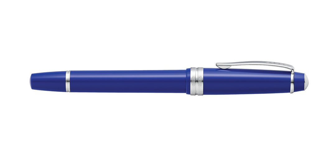 Bailey Light™ Polished Blue Resin Rollerball Pen