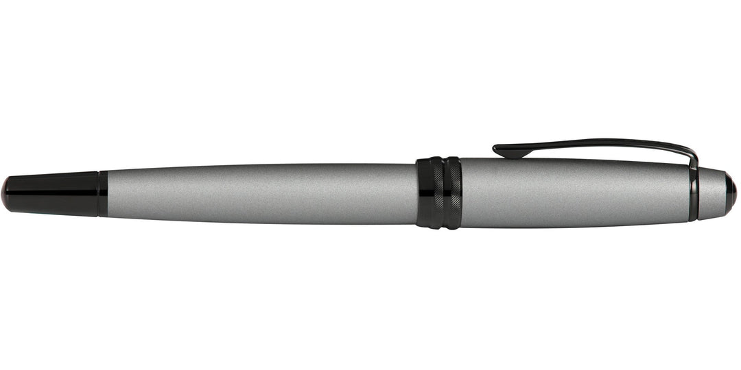 Bailey™ Matte Gray Lacquer Rollerball Pen