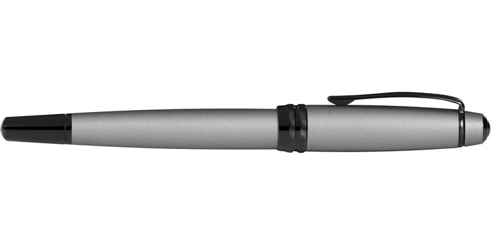Bailey™ Matte Gray Lacquer Rollerball Pen