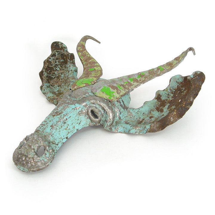 Recycled Springbok Metal Animal Wall Mask